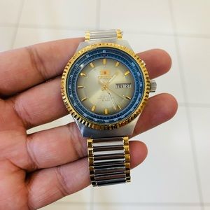 Orient automatic watch gold/silver
